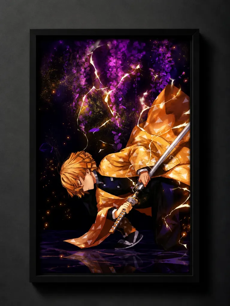 Demon Slayer (20*30, ابيض)