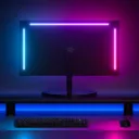 اضاءة خلف الشاشه RGB