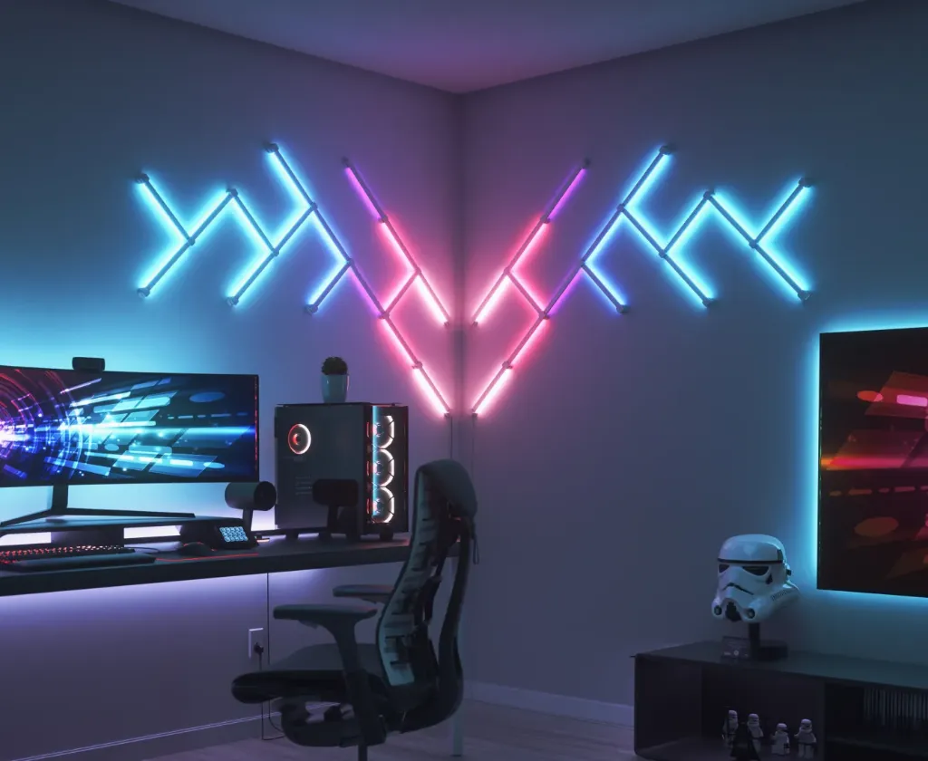 Nano Lines Addressable RGB Wall Light