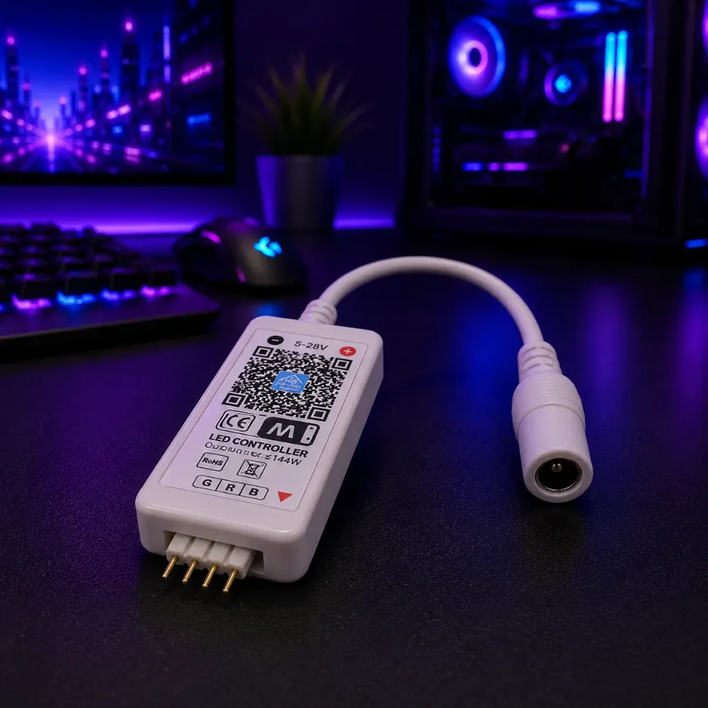 متحكم واي فاي لإضاءات الليد RGB