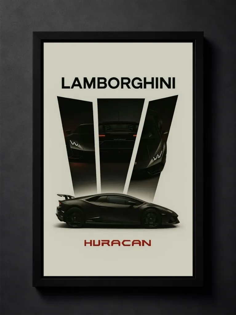 Lamborghini (20*30, ابيض)