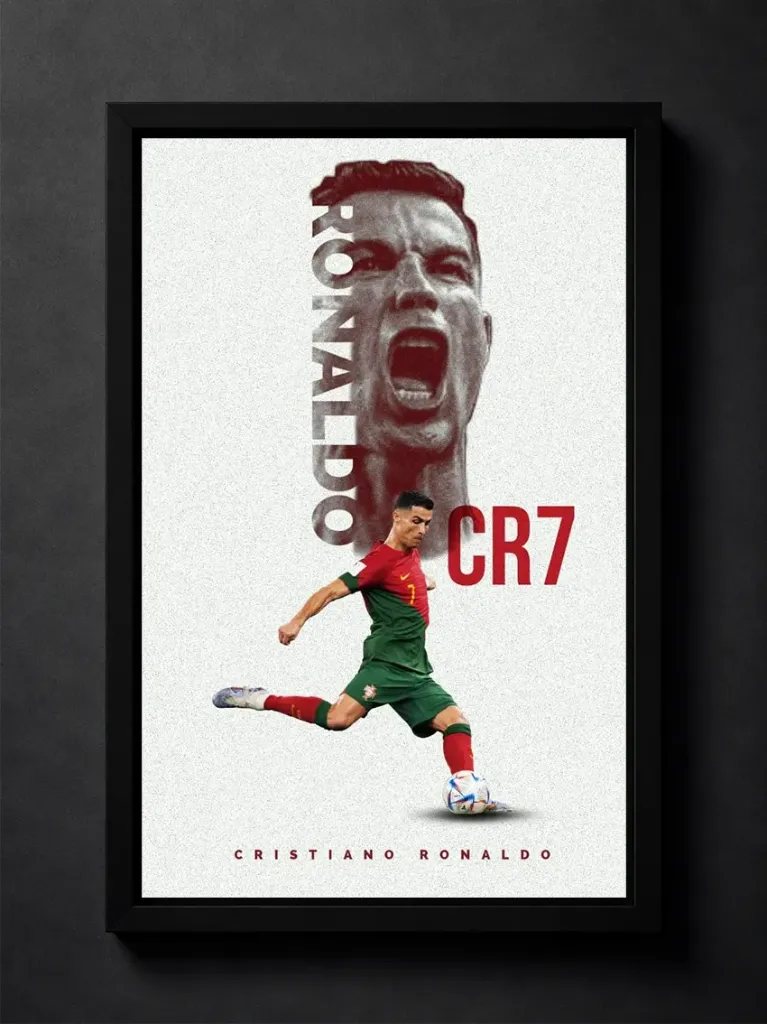 CR7 (20*30, ابيض)