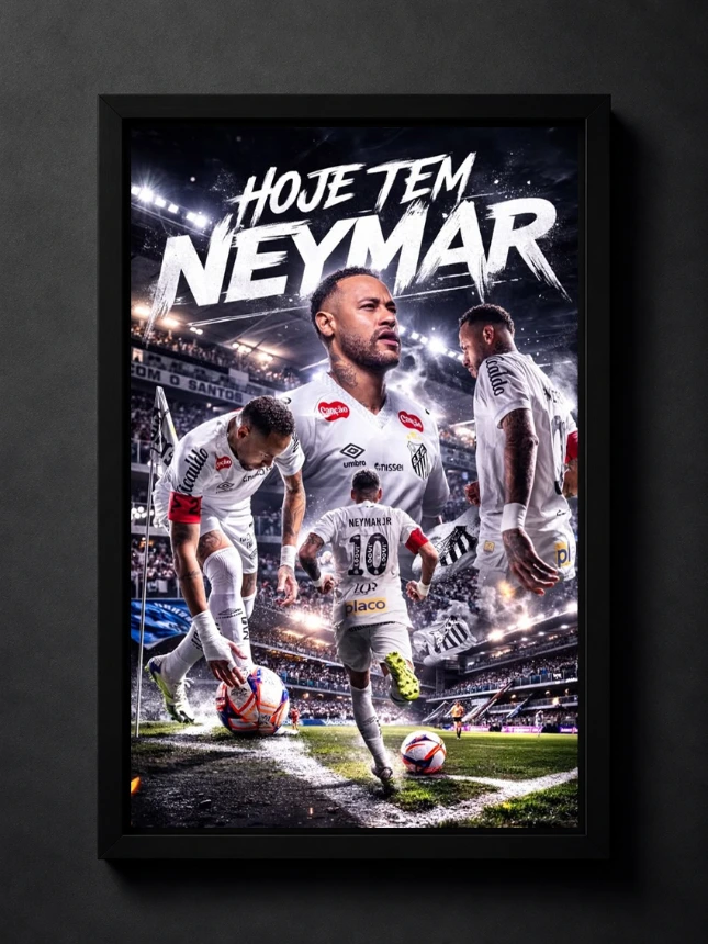 Neymar JR (20*30, ابيض)